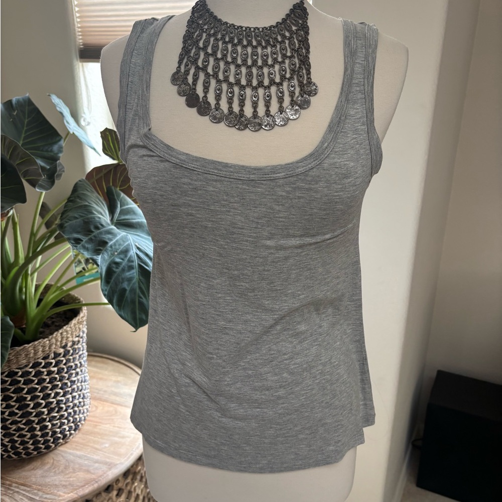 Gray Women's Tank Top by East West Label